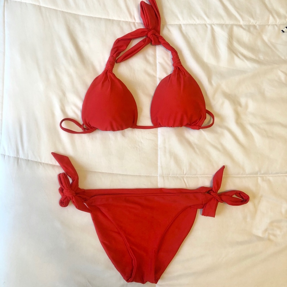 Monday Swimwear Red Bikini | SIZE M |